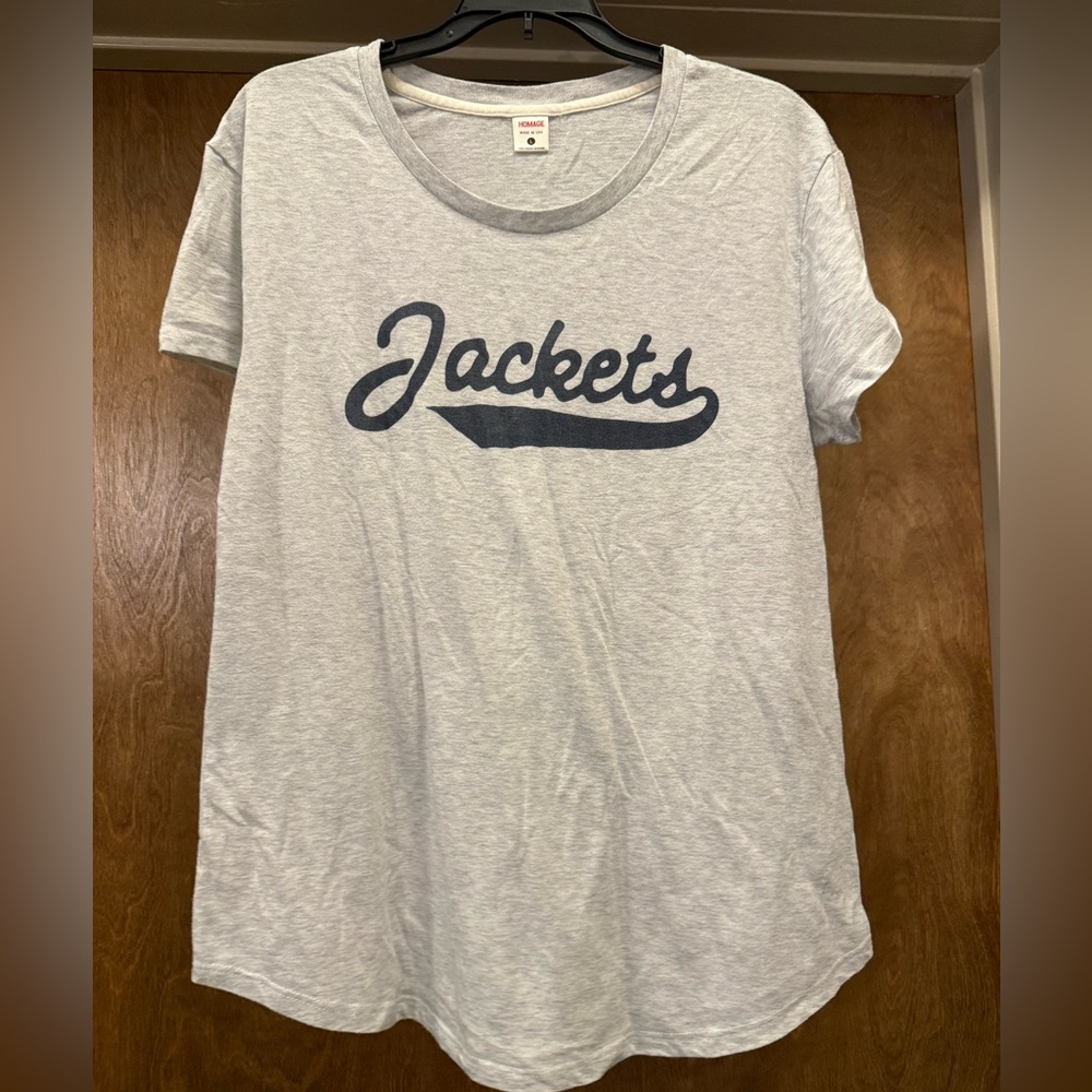 Homage Jackets Script Tee | women’s fit, large